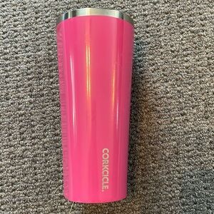 Magenta hot Pink Tumbler — 24 oz no lid